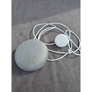 Google Home Mini Chalk GA00210-US Smart Speaker with Google Assistant